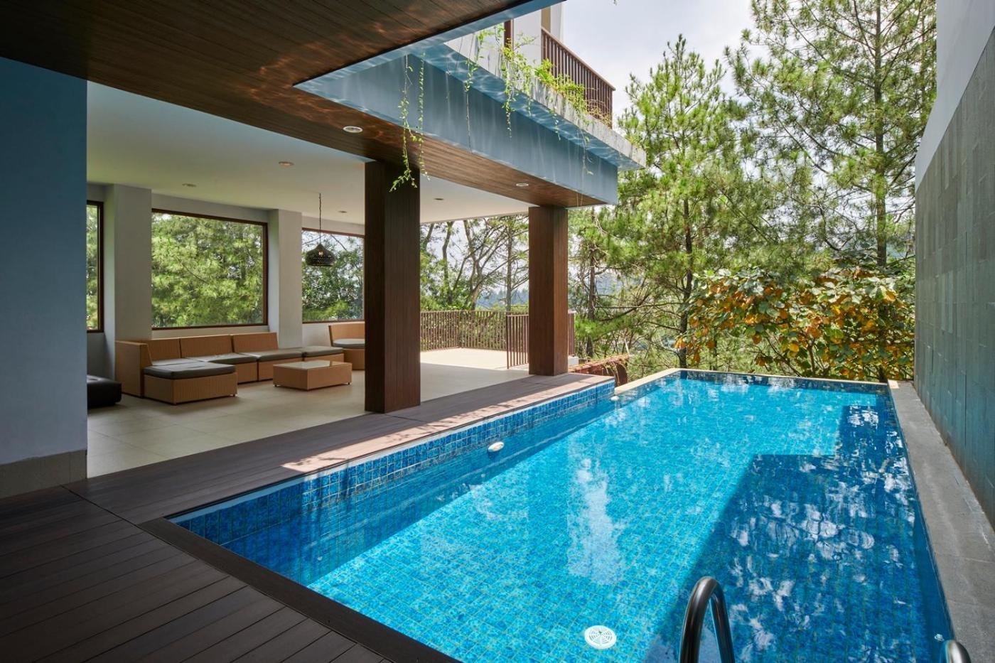 Anindya Hill View Villa 7 Bedrooms With A Private Swimming Pool Bandung Exterior foto