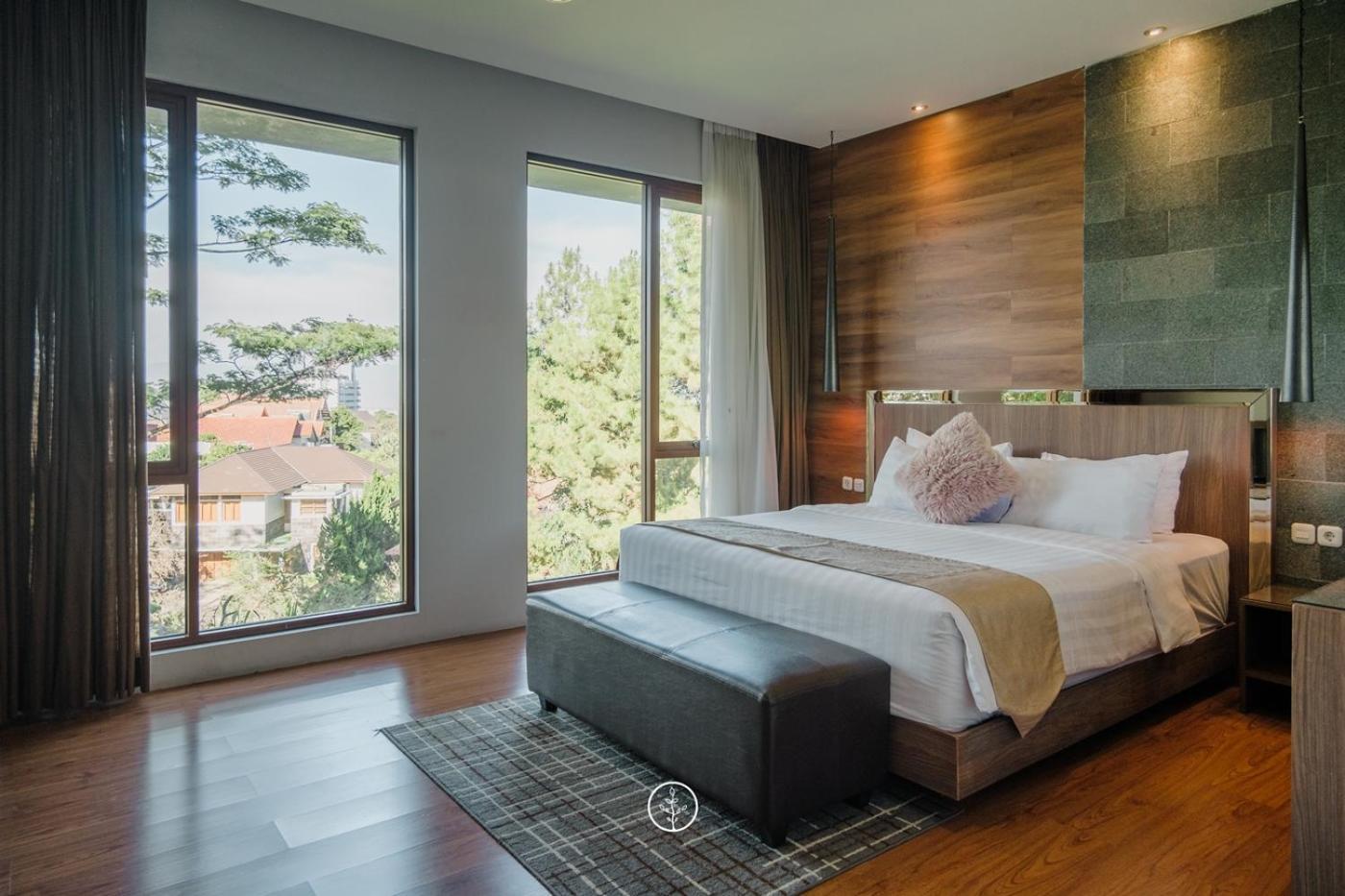 Anindya Hill View Villa 7 Bedrooms With A Private Swimming Pool Bandung Exterior foto